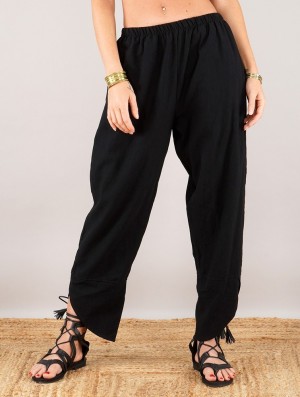 Pantalon Toonzshop Hisae Balloon Pants Femme Noir | KJSR40261